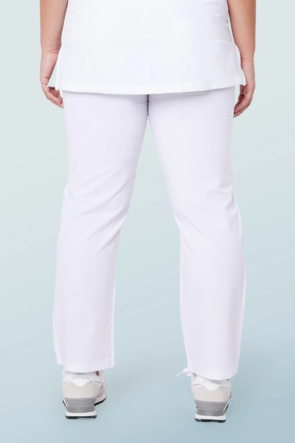 Arlo Scrub Trousers White