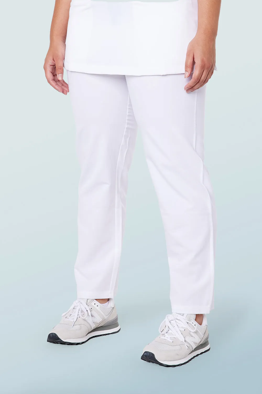 Arlo Scrub Trousers White