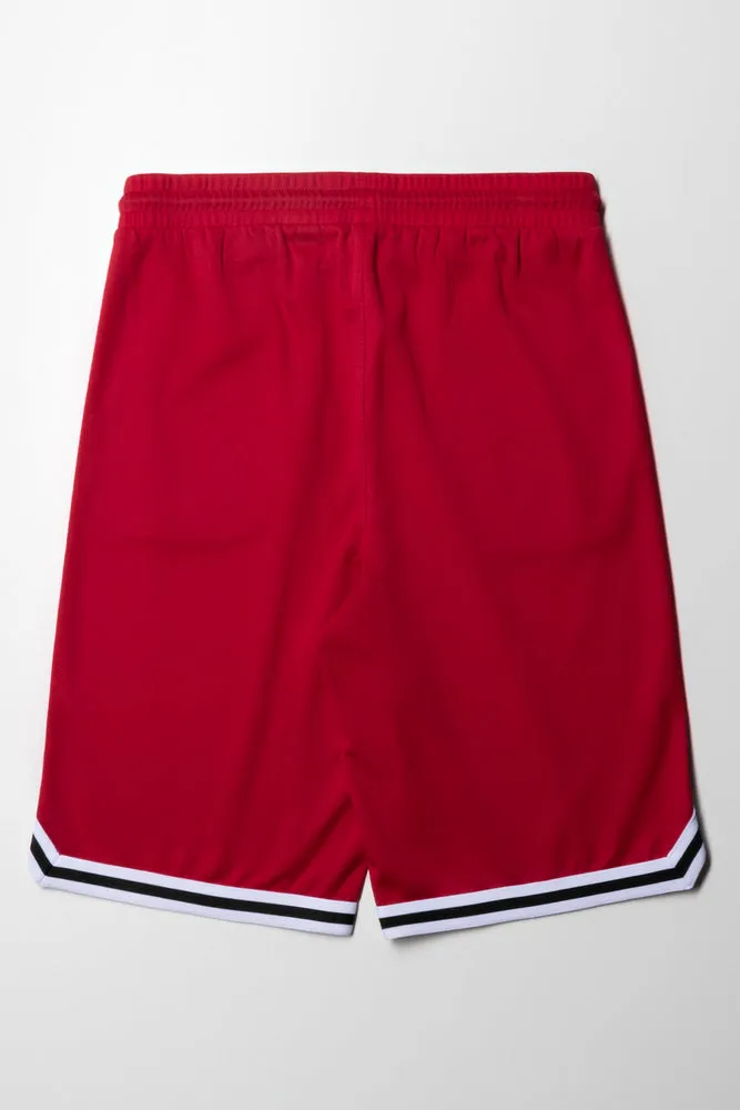 Basketball Shorts Red