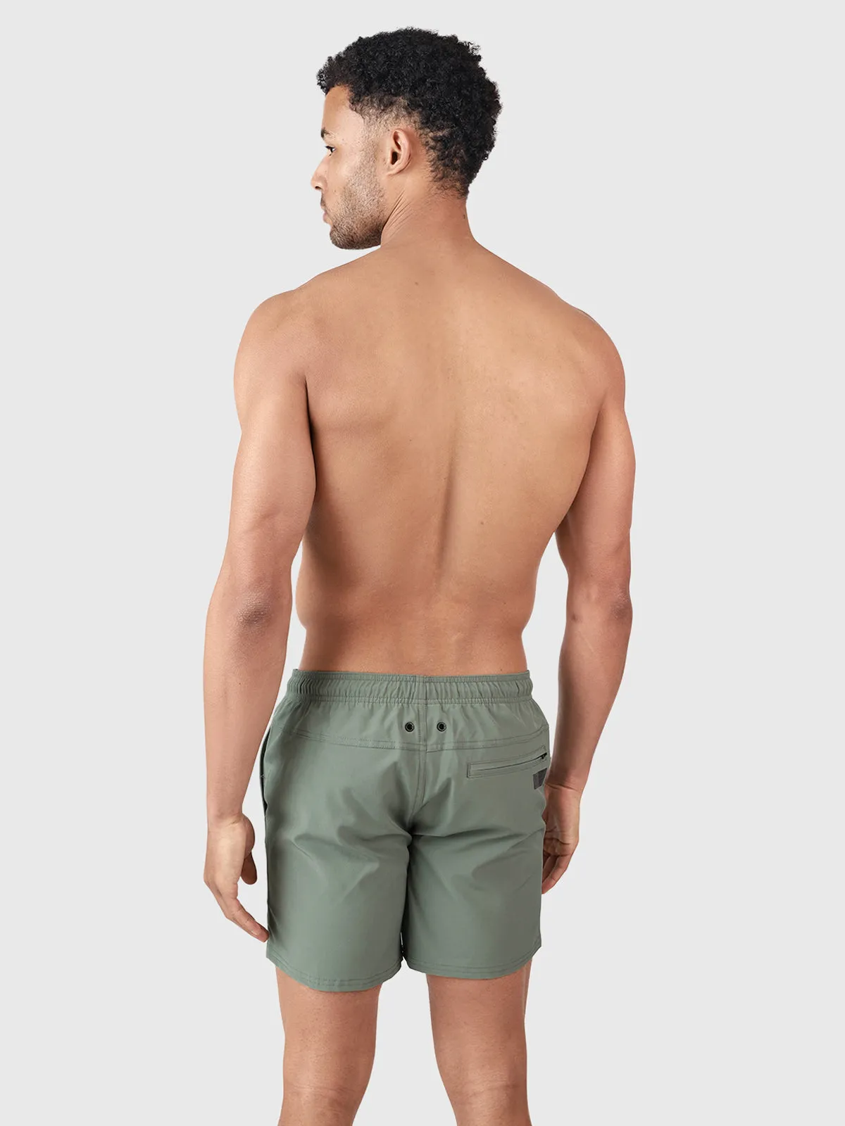 Bru-conic Men Swim Shorts | Green