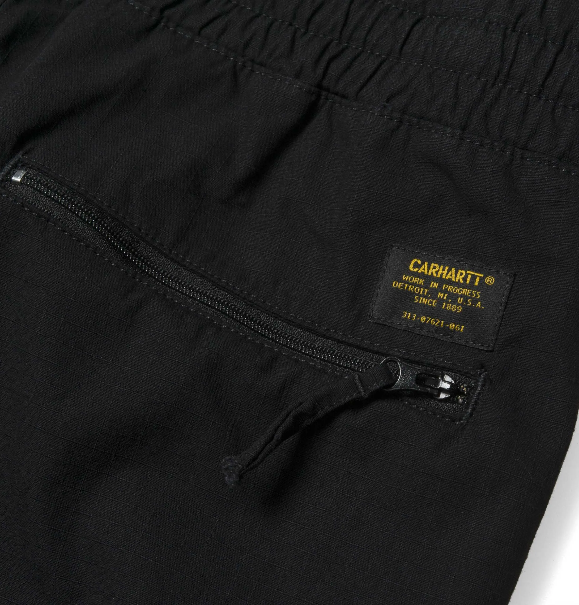 Carhartt WIP Valiant Jogger – Black – Rinsed