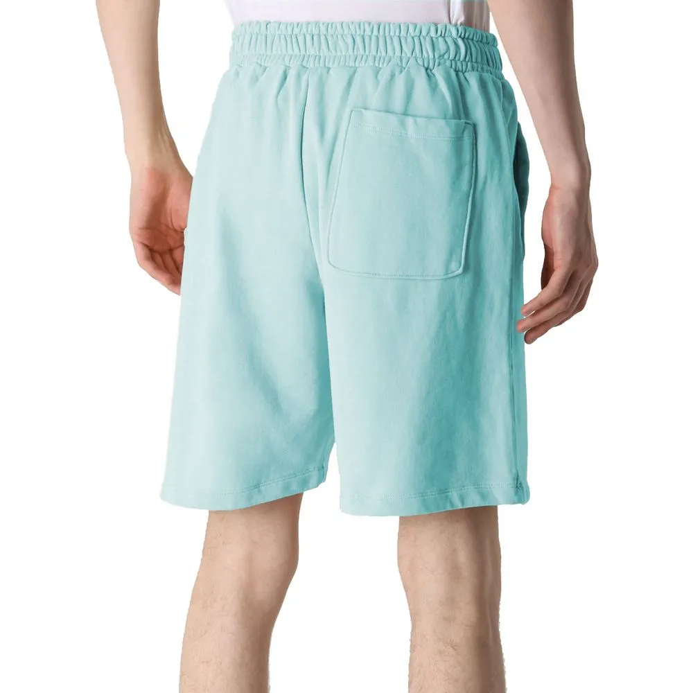 Comme Des Fuckdown Chic Light Blue Bermuda Shorts with Logo