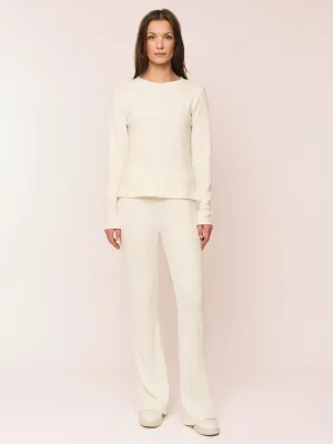 Daniela Rib Trouser - Turtledove