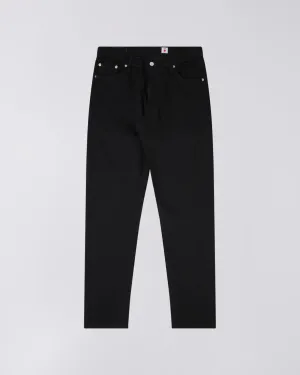 EDWIN - REGULAR TAPERED JEANS Black - rinsed