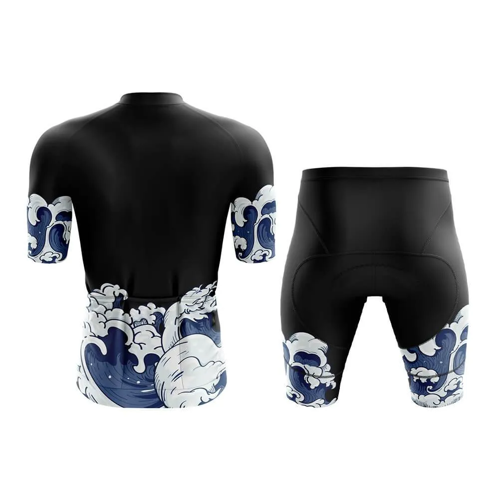 Elemental Water (Black) Aero Cycling Kit