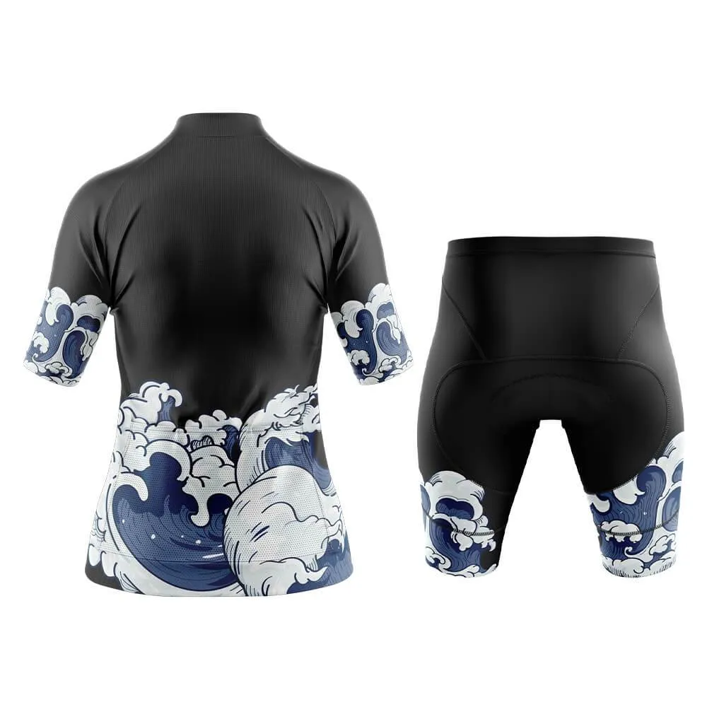 Elemental Water (Black) Aero Cycling Kit