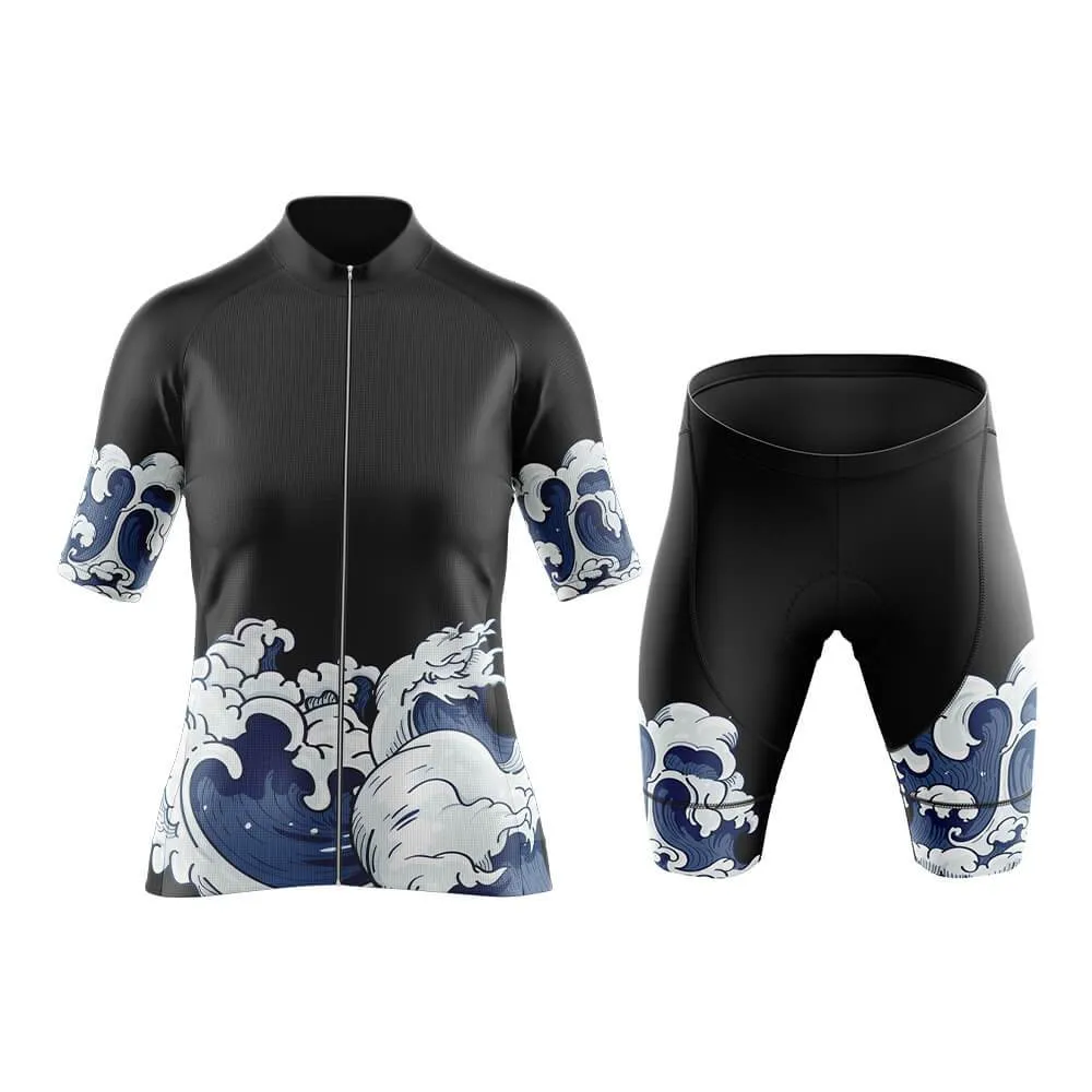 Elemental Water (Black) Aero Cycling Kit