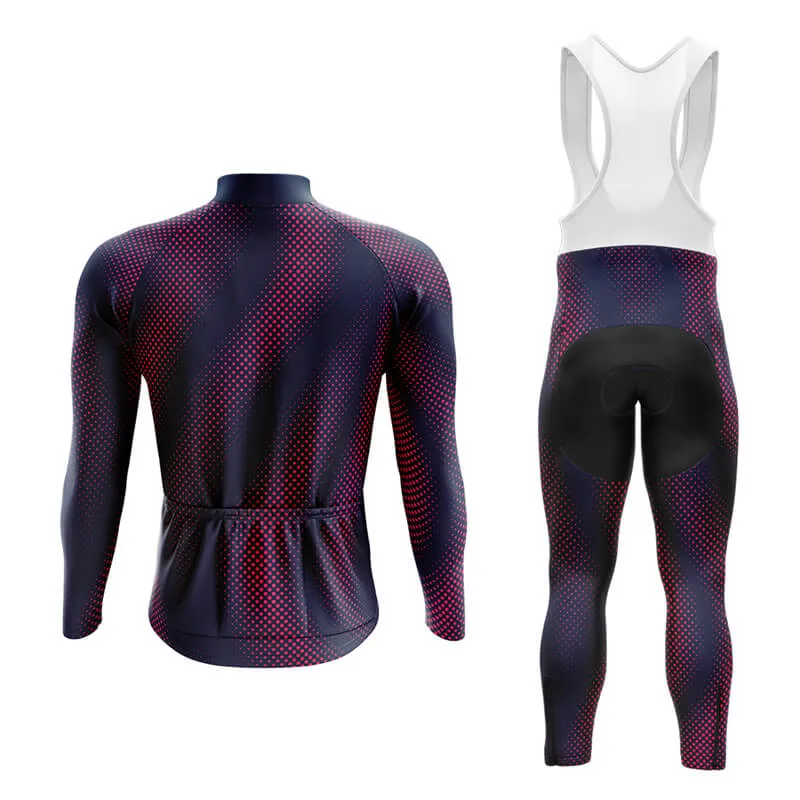 Halftone Aero Cycling Kit (Purple Red)