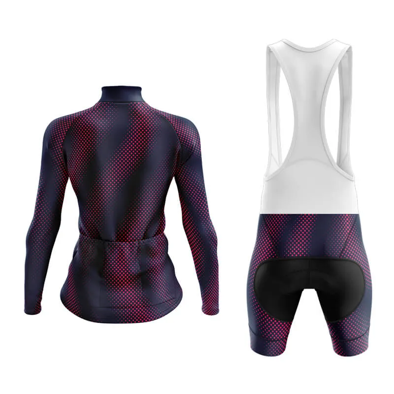 Halftone Aero Cycling Kit (Purple Red)