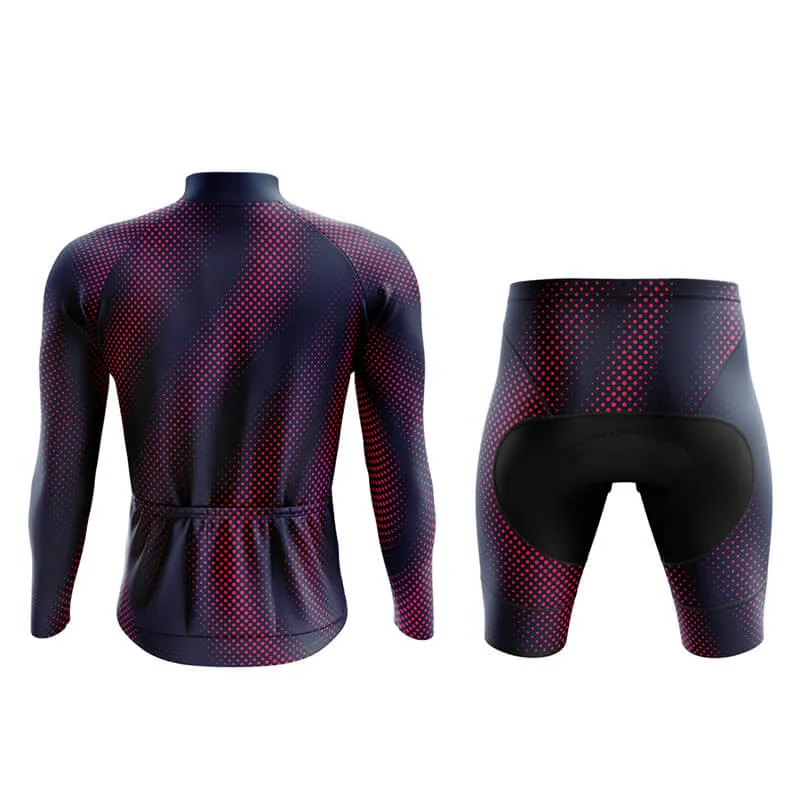 Halftone Aero Cycling Kit (Purple Red)