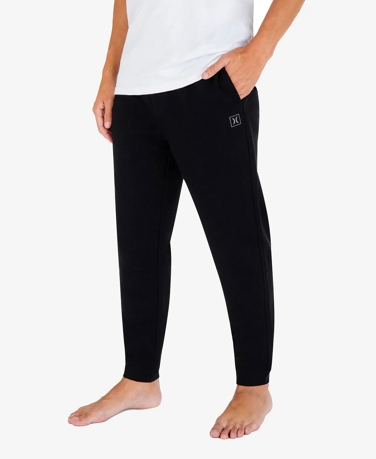 Icon Men's Boxed Hurley Drawstring Jogger Pants, Black