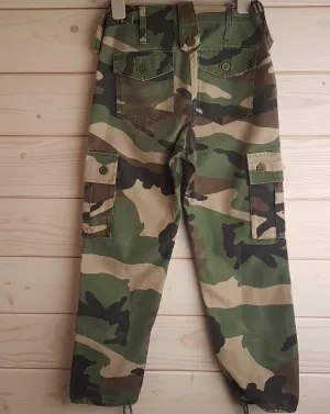 Khaki Camo Combats (11 years approx./24 inch waist)