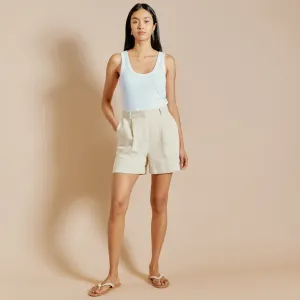 Linen Twill Shorts