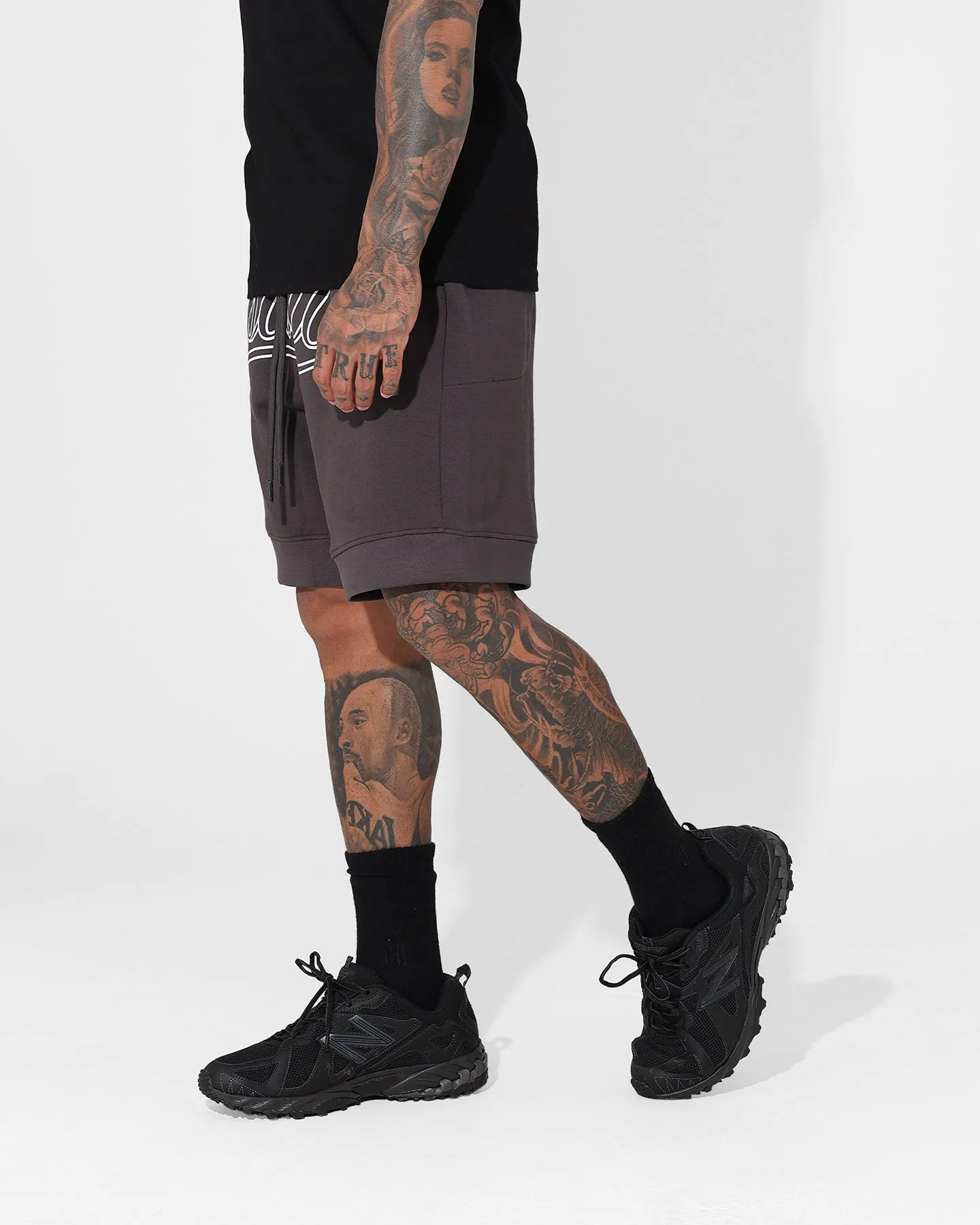 Saint Morta Torrent Basketball Shorts Dark Grey