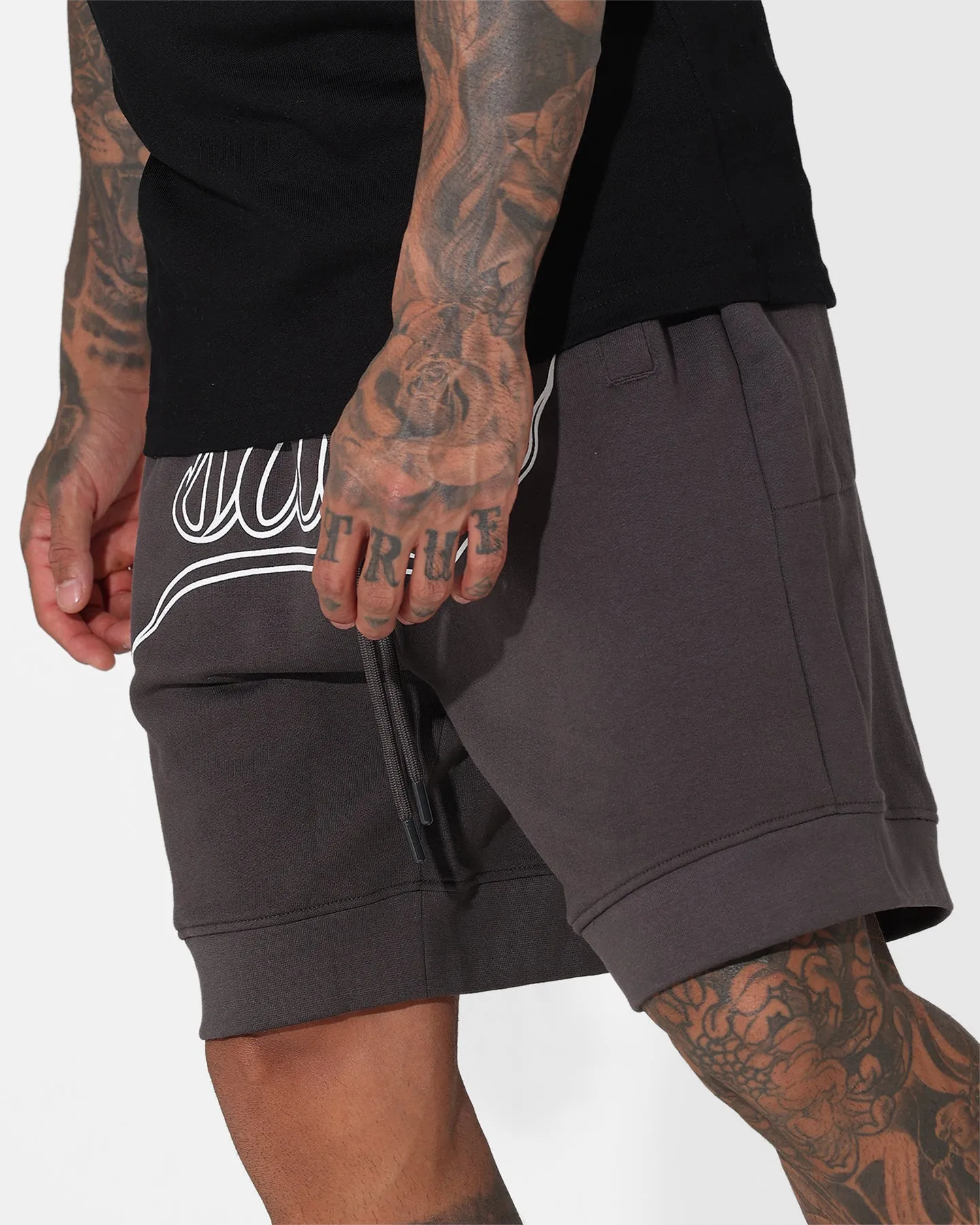 Saint Morta Torrent Basketball Shorts Dark Grey