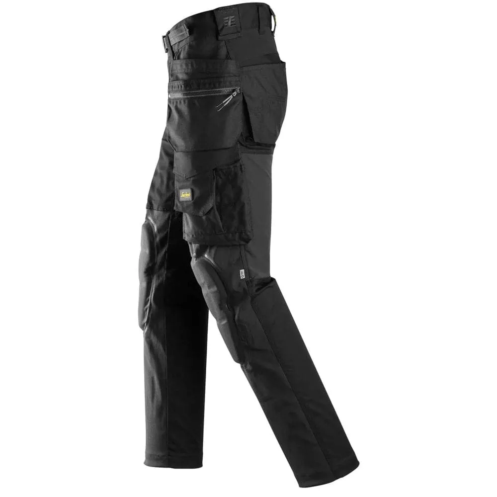 Snickers 6590 AllroundWork Stretch Trousers Capsulized Kneepads Holster Pockets