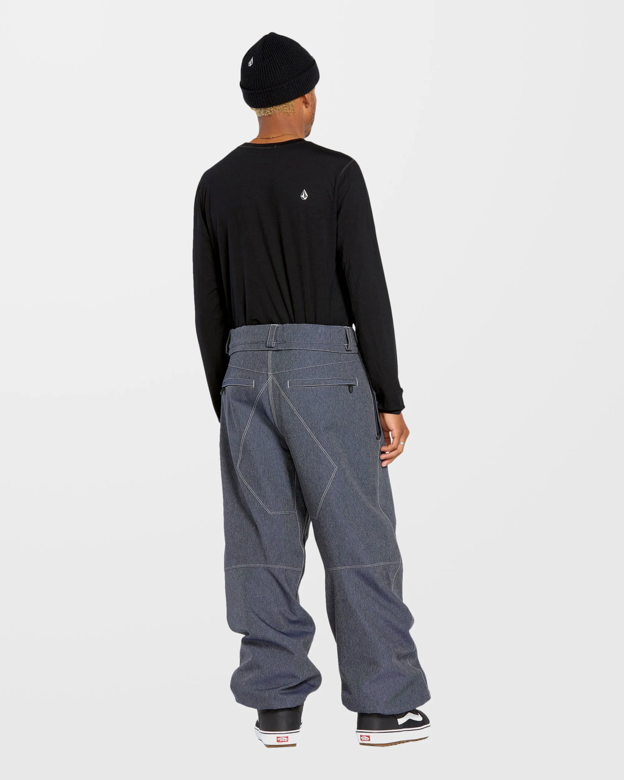 Snow Billow Trousers - Dark Denim