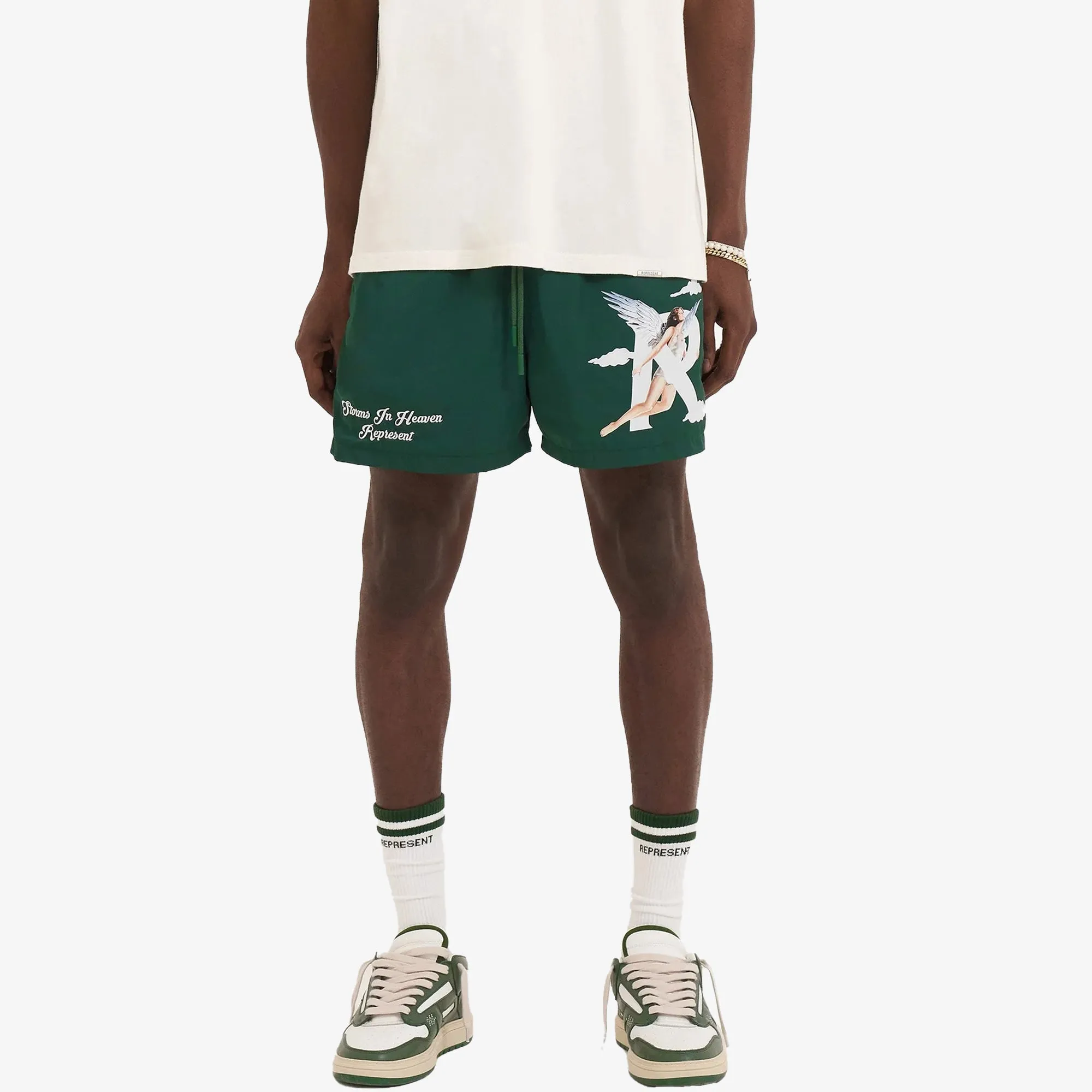 STORMS IN HEAVEN SHORTS 'RACING GREEN'