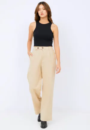 Straight Fit Trousers