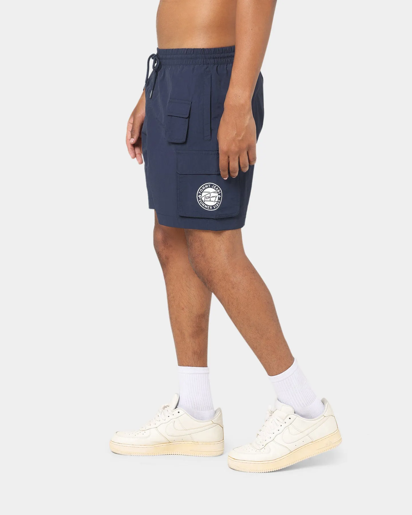 Tommy Jeans Novelty Cargo Beach Shorts Twilight Navy