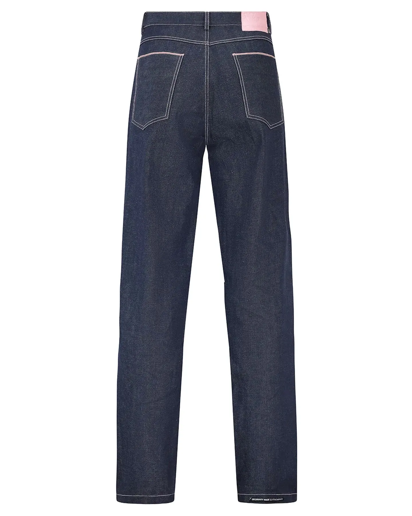 YEF TWISTED DENIM TROUSERS